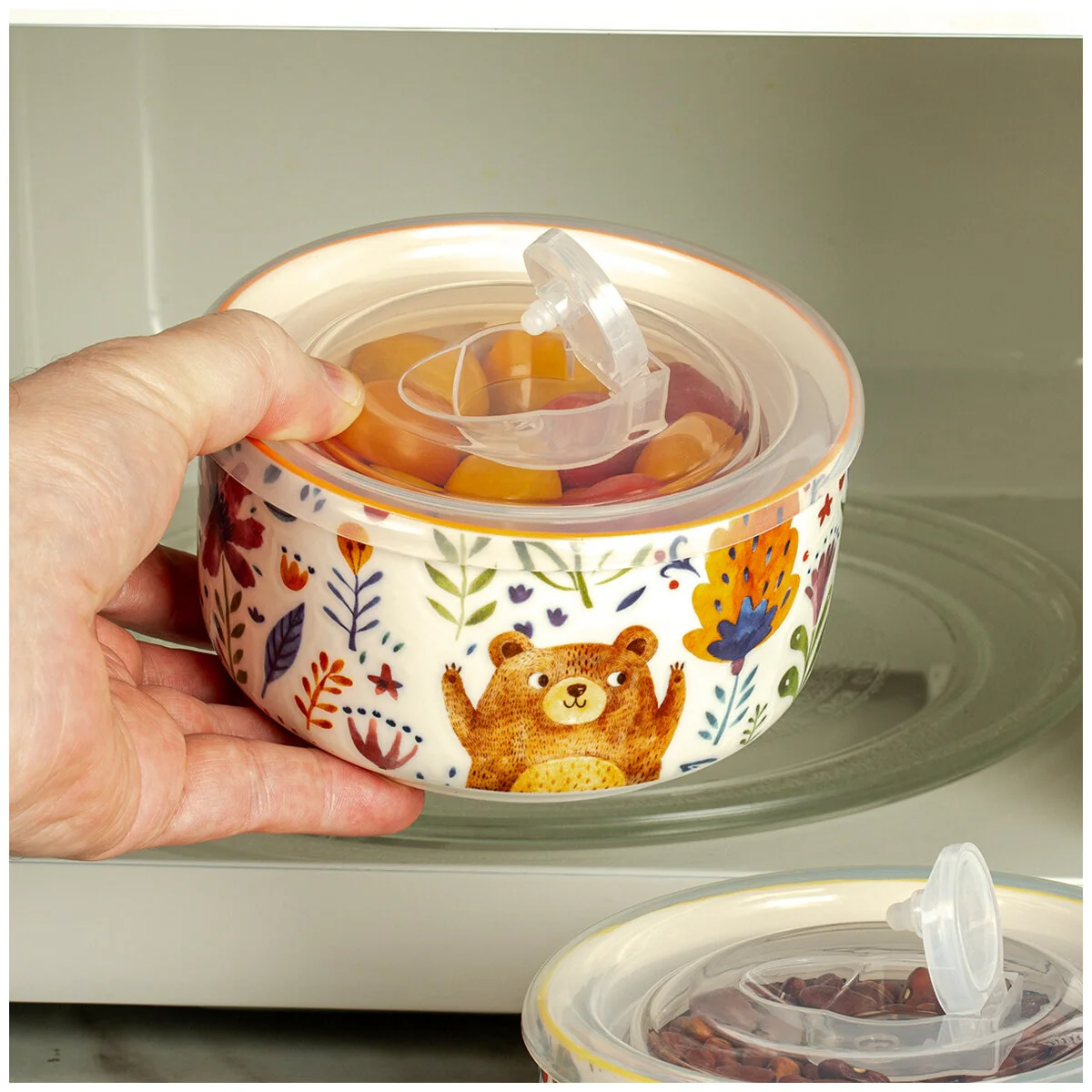 Signature Housewares Microwaveable Airtight Bowls With Lids 6 Piece Set - Image 11