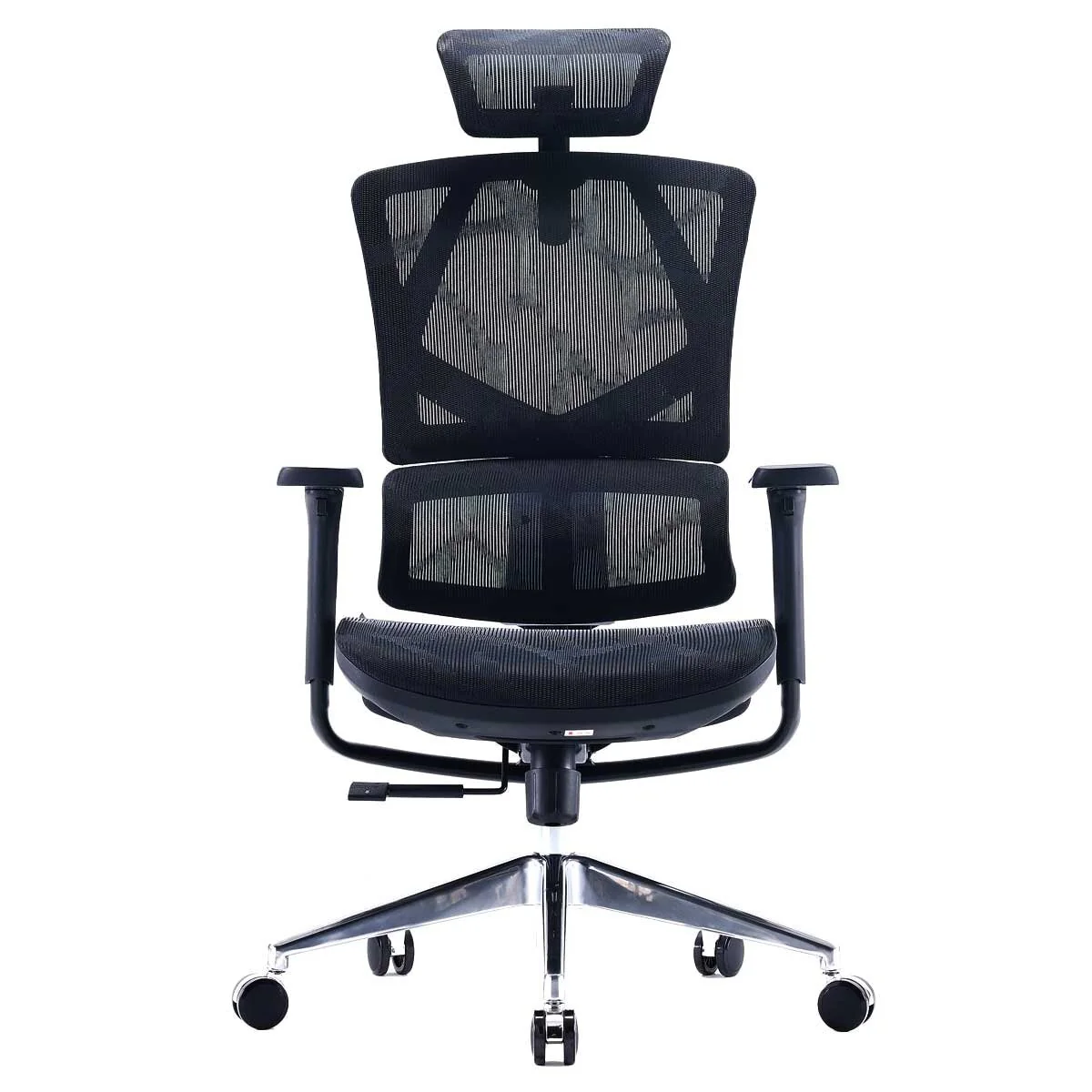 SIHOO M90 Ergonomic Office Chair Adaptive Lumbar Black Breathable Mesh Swivel - Image 2