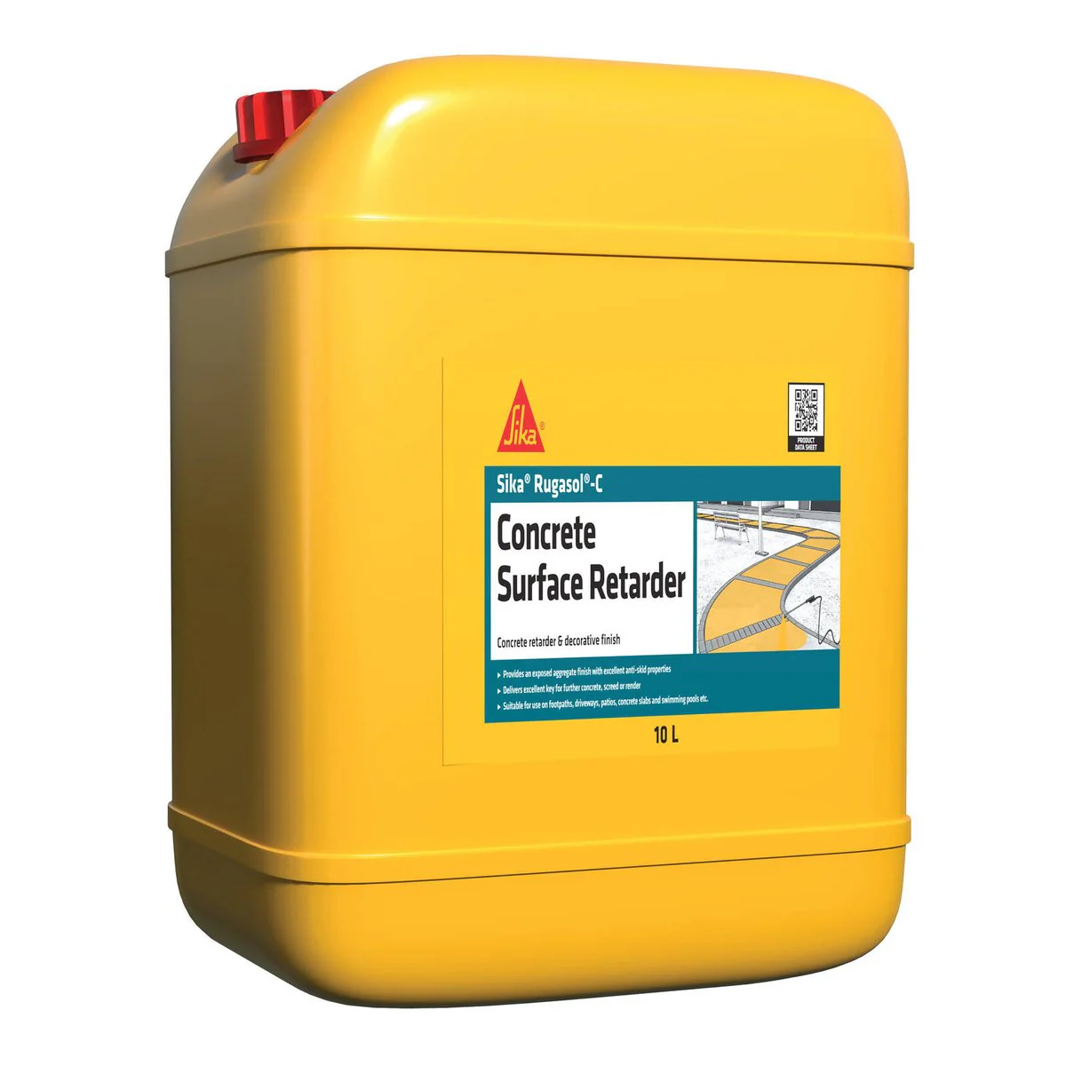 Sika 10L Rugasol C Surface Retarder 493043 - Delays Hydration - 10kg