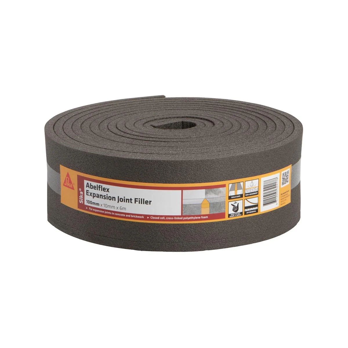 Sika Expansion Joint Filler - 10mm x 100mm x 6m Polyethylene Foam
