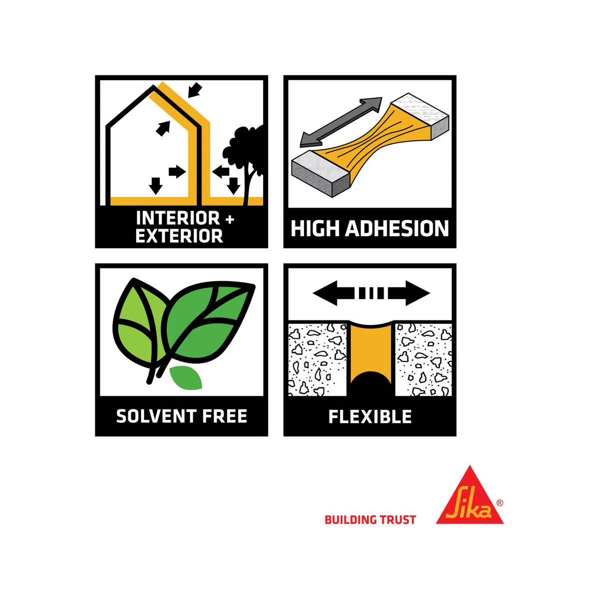 Sika Sikaflex 111 Construction Adhesive 290ml - Grey - Polyurethane - Image 2