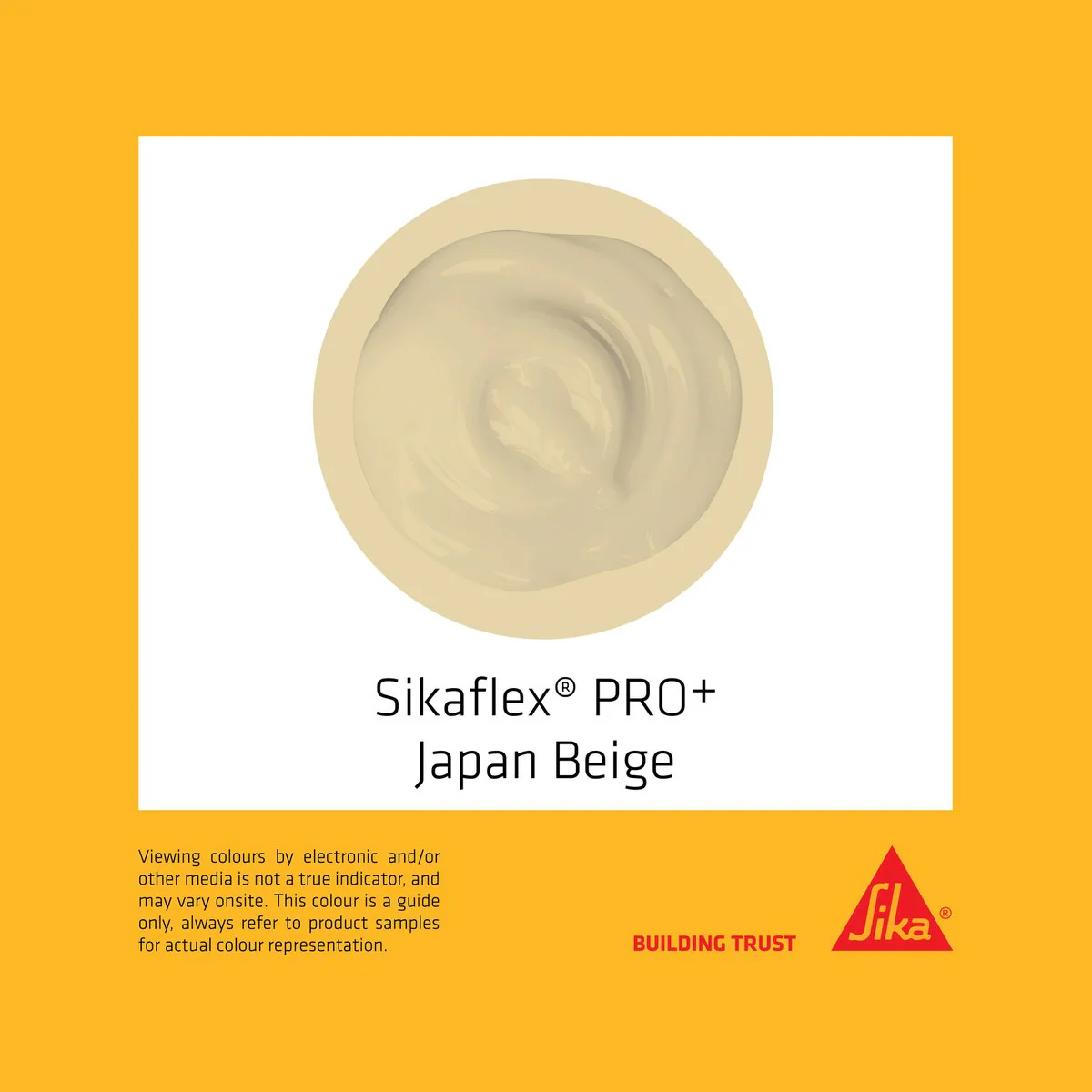 Sika Sikaflex Pro Polyurethane Sealant - 310ml - Japan Beige - Solvent-Free - Image 4