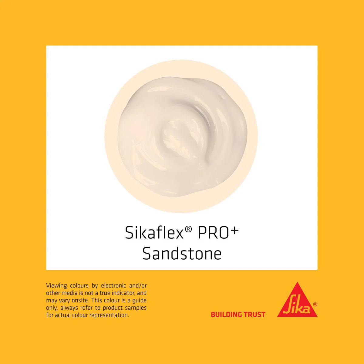 Sika Sikaflex Pro Polyurethane Sealant - 600ml - Sandstone - 1-Component - Movement Capability ± 35% - Image 4