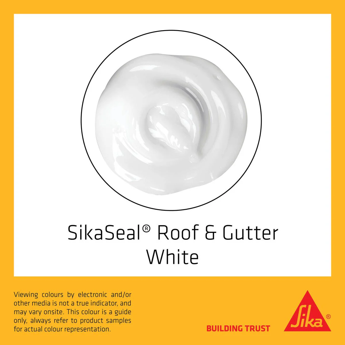 Sika Sikaseal Roof & Gutter - 300ml - Silicone - Waterproof Sealant - Image 4