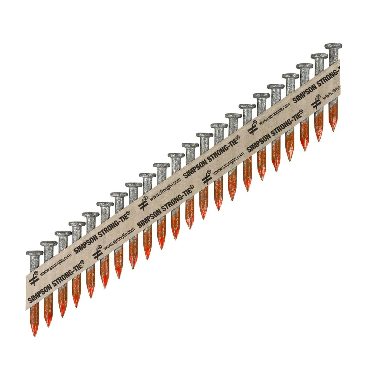 Simpson Strong Tie Collated Connector Nails - 3.75 x 38mm - Hot-Dip Galvanised - 500 Pack