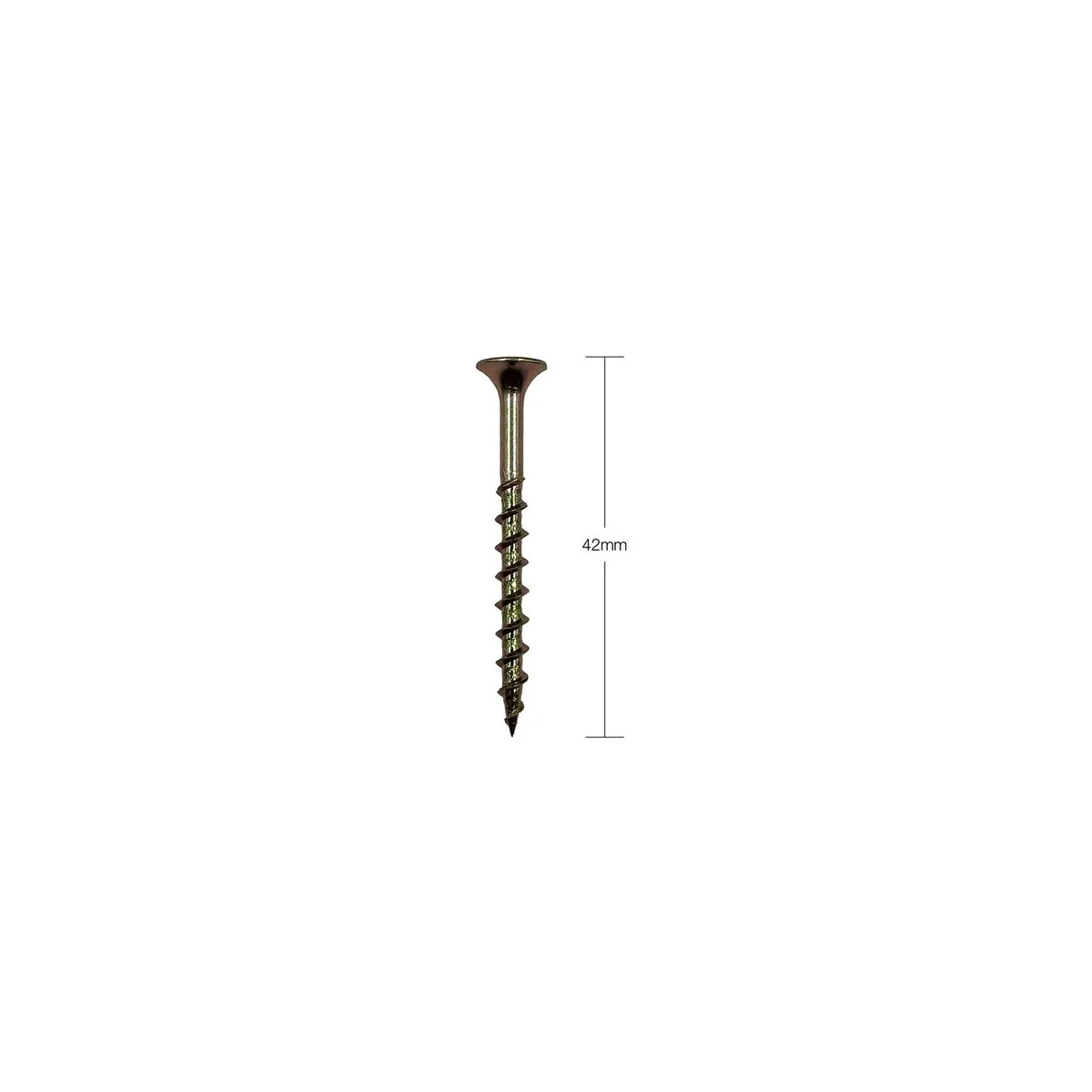 Simpson Strong Tie Collated Plaster Screw 6g x 42mm - 500 Pack - Zinc Yellow - Image 5
