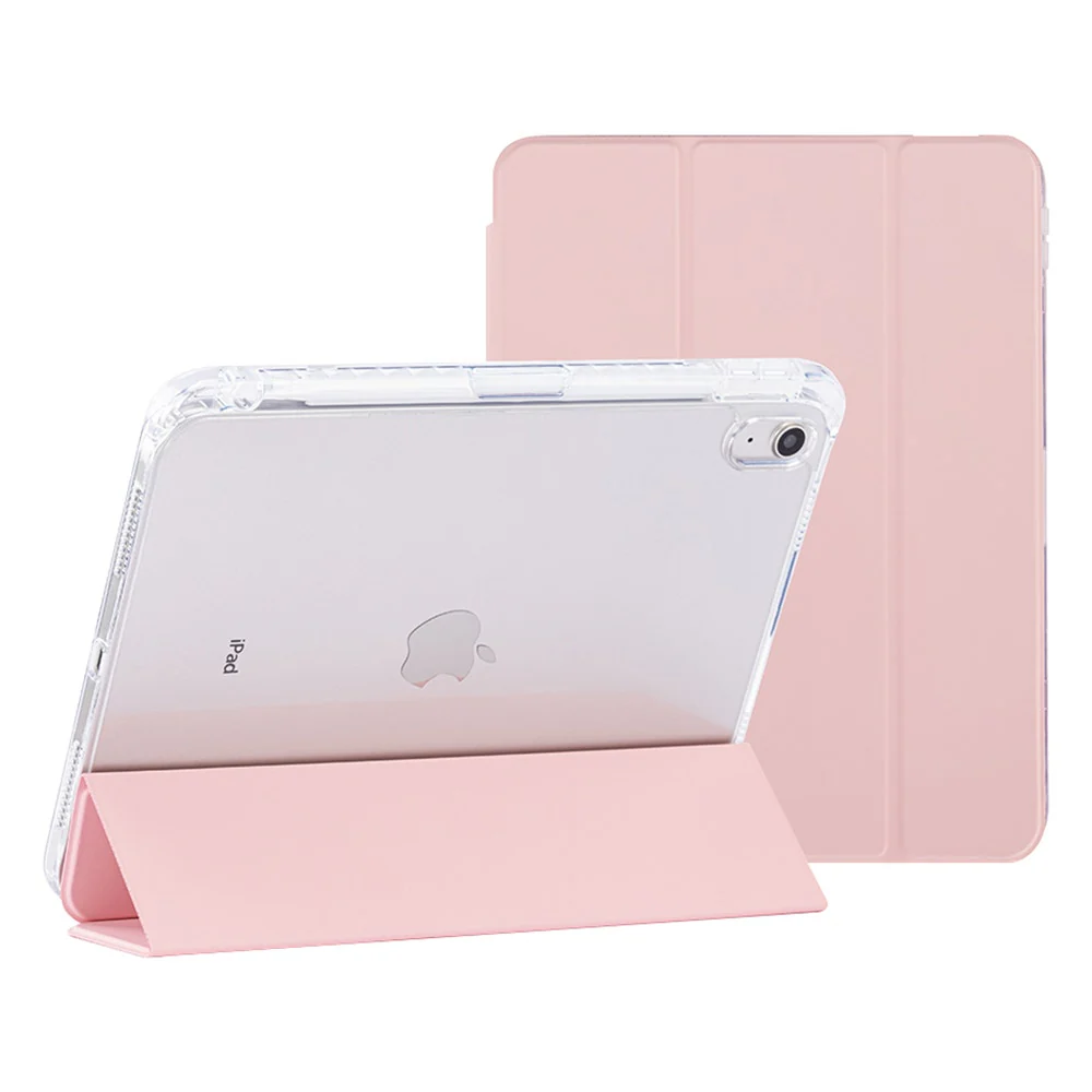 Slim Folio Stand Case for iPad A16 10th 11th Gen Pink - Image 2