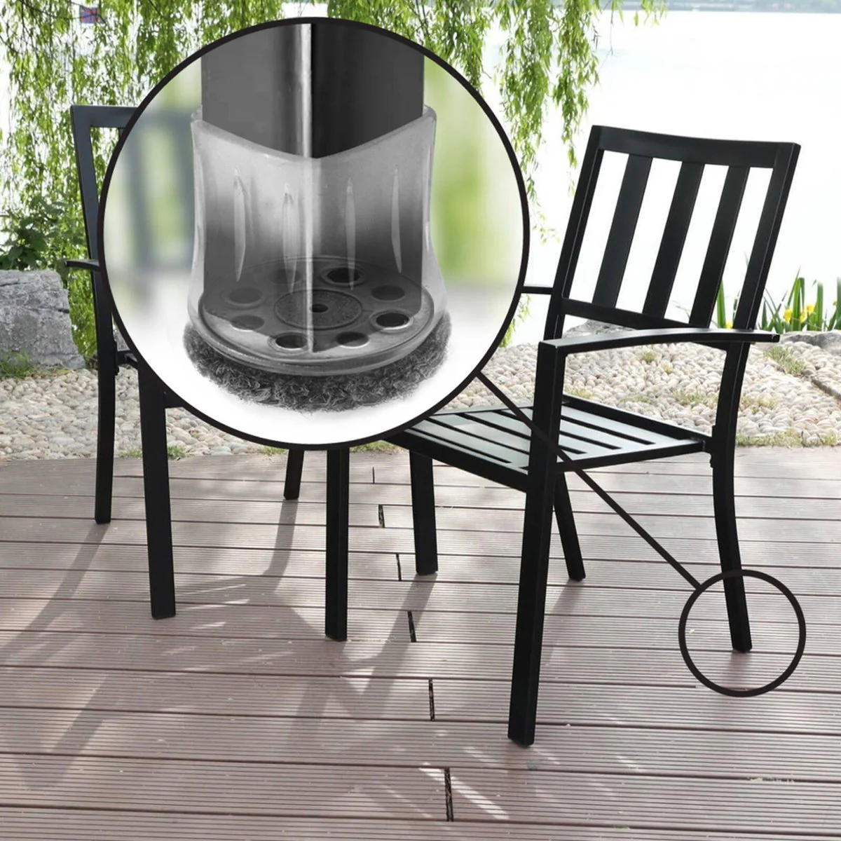 Slipstick M6 Tread Clear Sleeve - 35-42 mm - Outdoor Floor Protection - Image 5