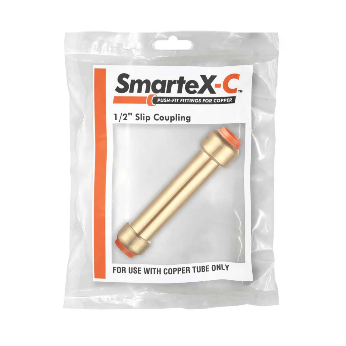 Smartex Copper Slip Coupling 15mm - Lead Free Brass - Push-Fit Design - Image 2