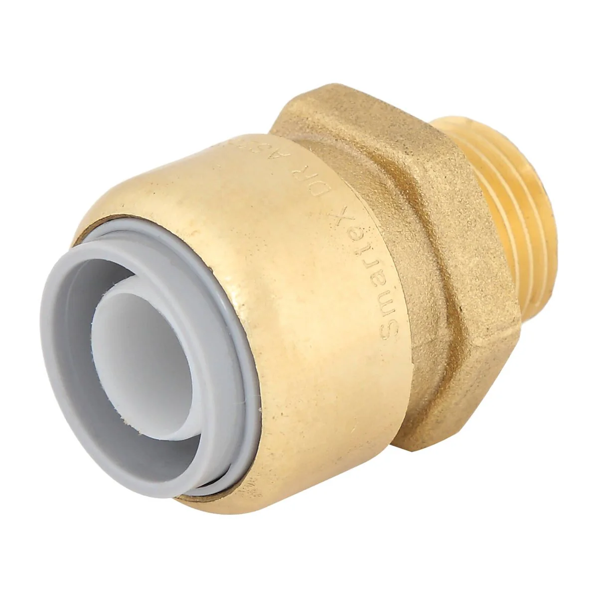 Smartex Pex Male Connector - 20 x 15mm - Lead Free Brass - Push-Fit