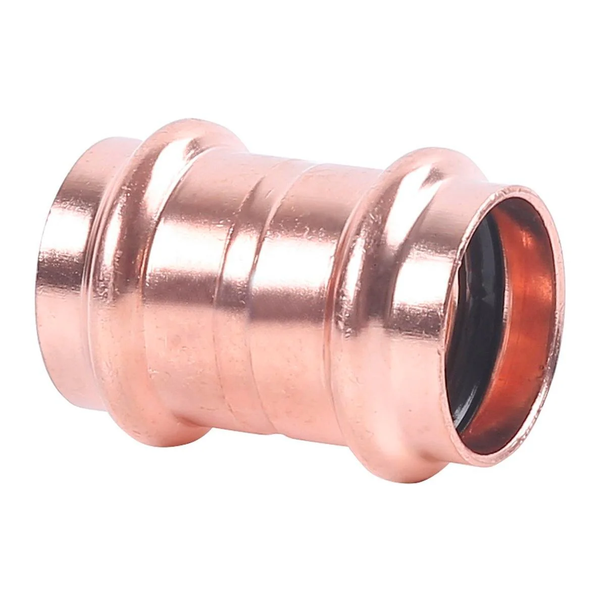 Smartex Press 25mm Straight Coupling - Copper - AS3688 Certified
