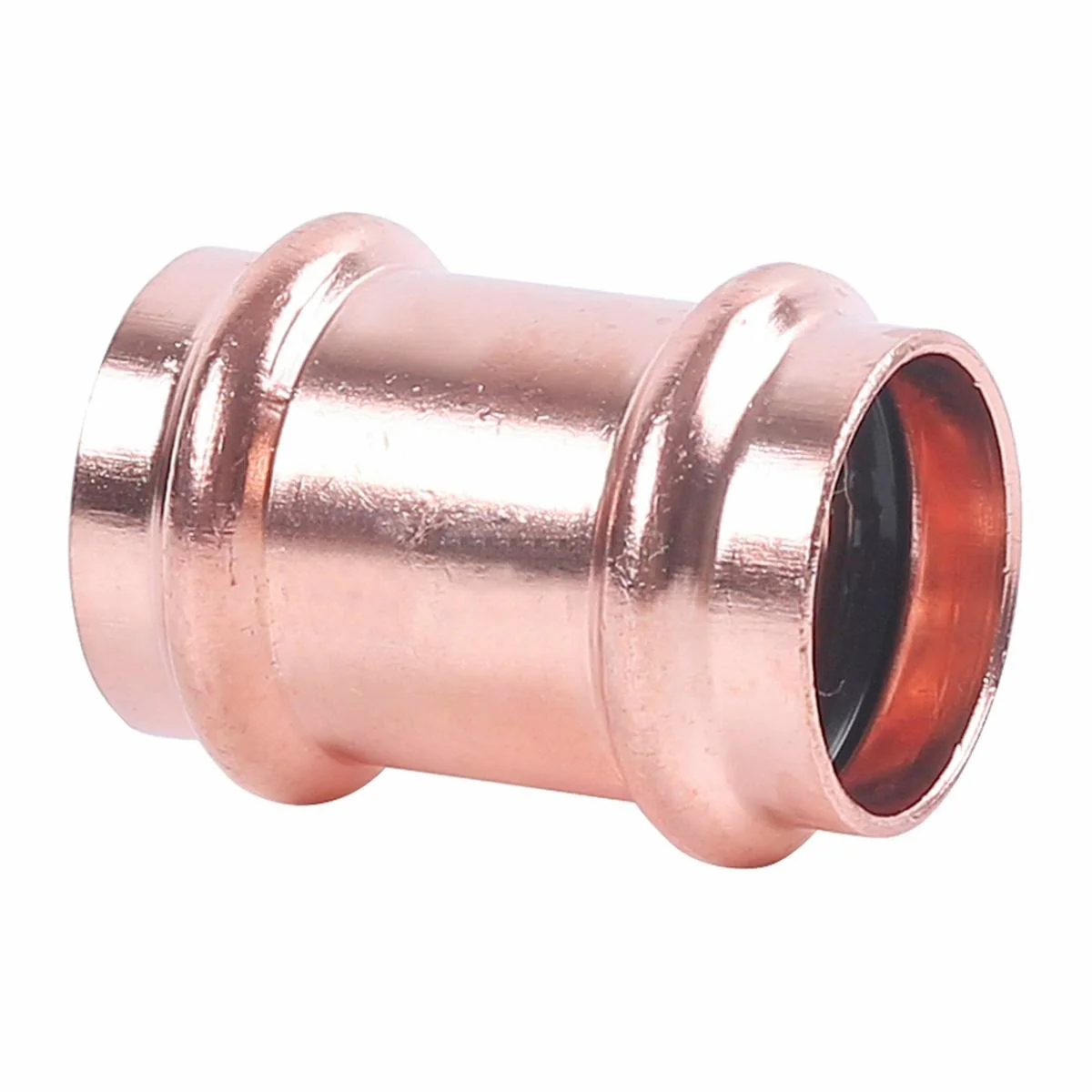 SmarteX-PRESS Slip Coupling - 20mm - Copper - Flame-Free Installation