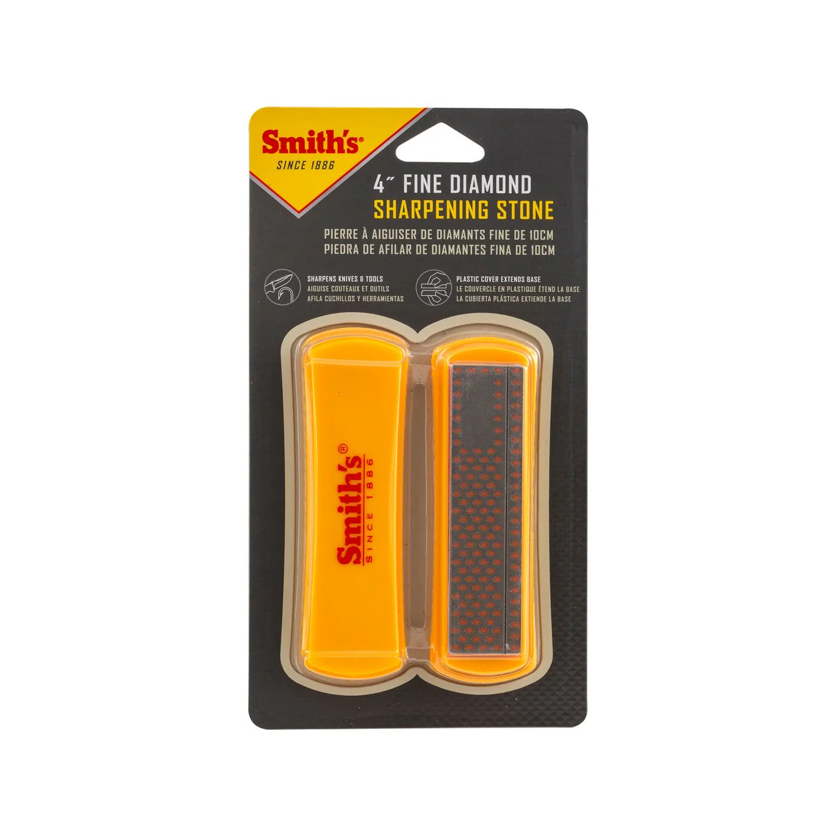 Smith S 4 Diamond Sharpening Stone Fine 750 Grit - 38.1mm x 123.19mm - Image 2