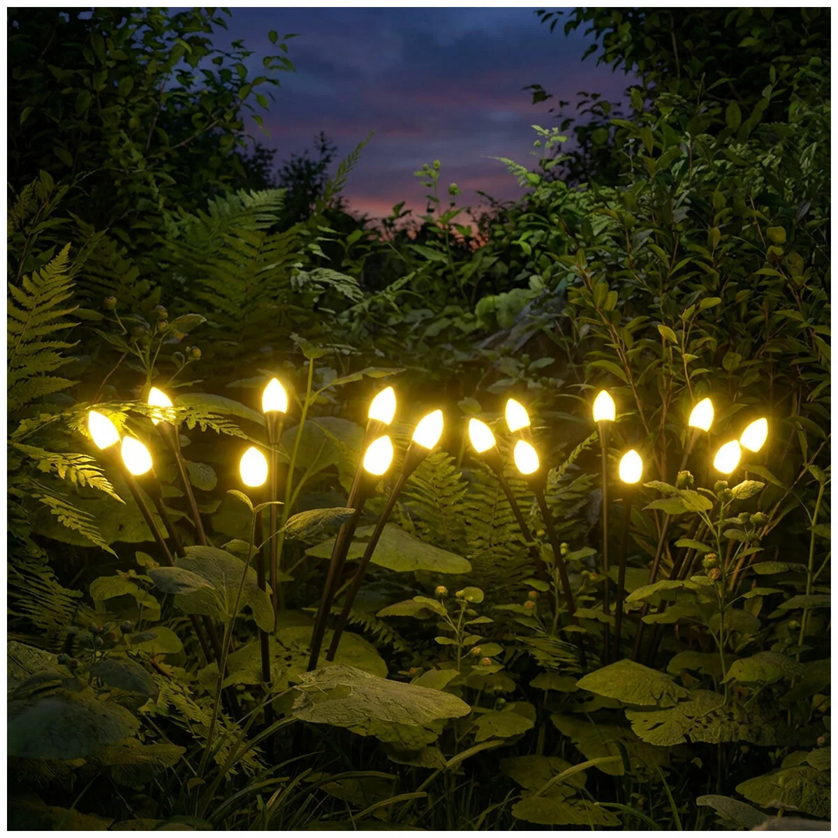 SOL-R-BRITE Solar Firefly Lights Set of 4 IP65 Black Weather Resistant - Image 4
