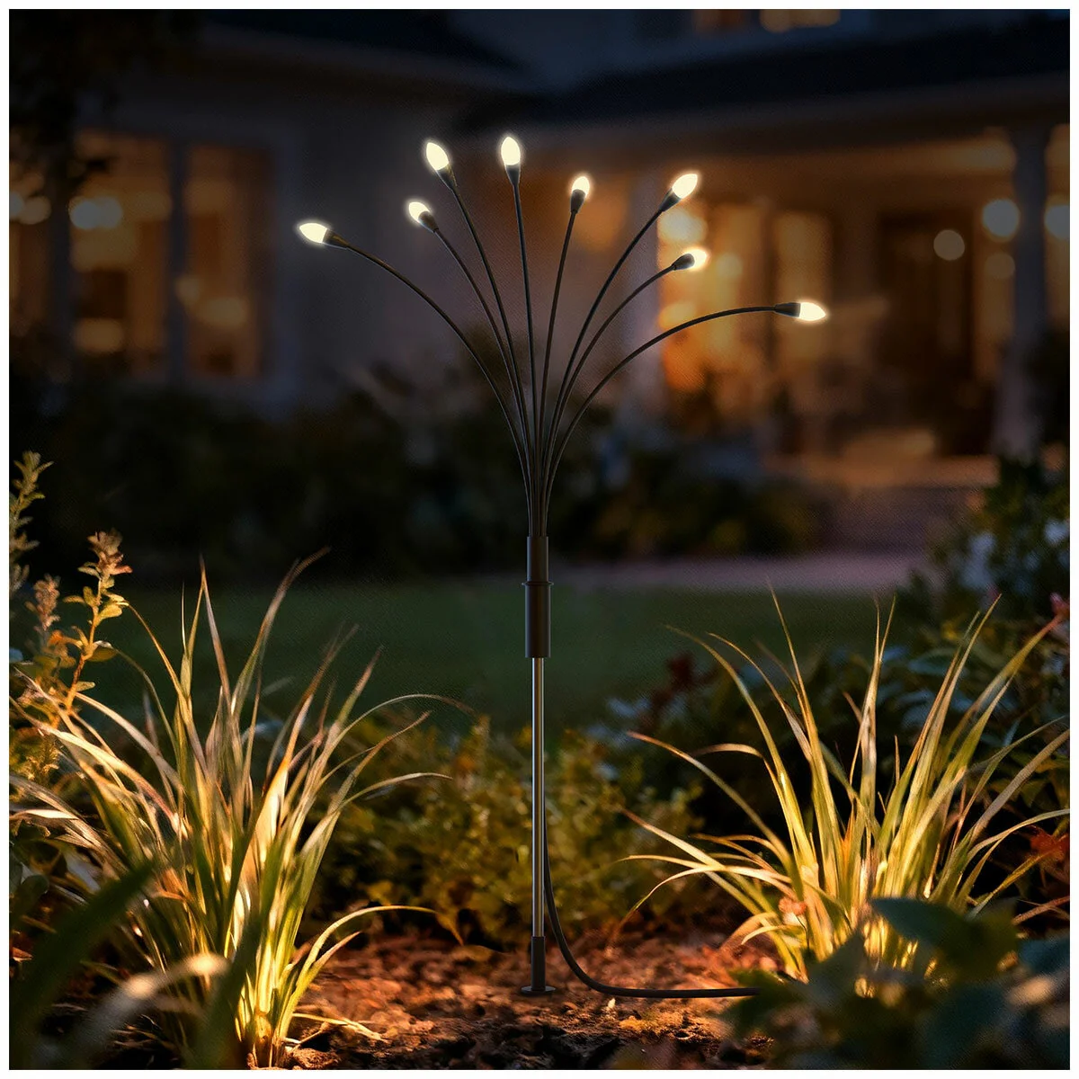 SOL-R-BRITE Solar Firefly Lights Set of 4 IP65 Black Weather Resistant - Image 8