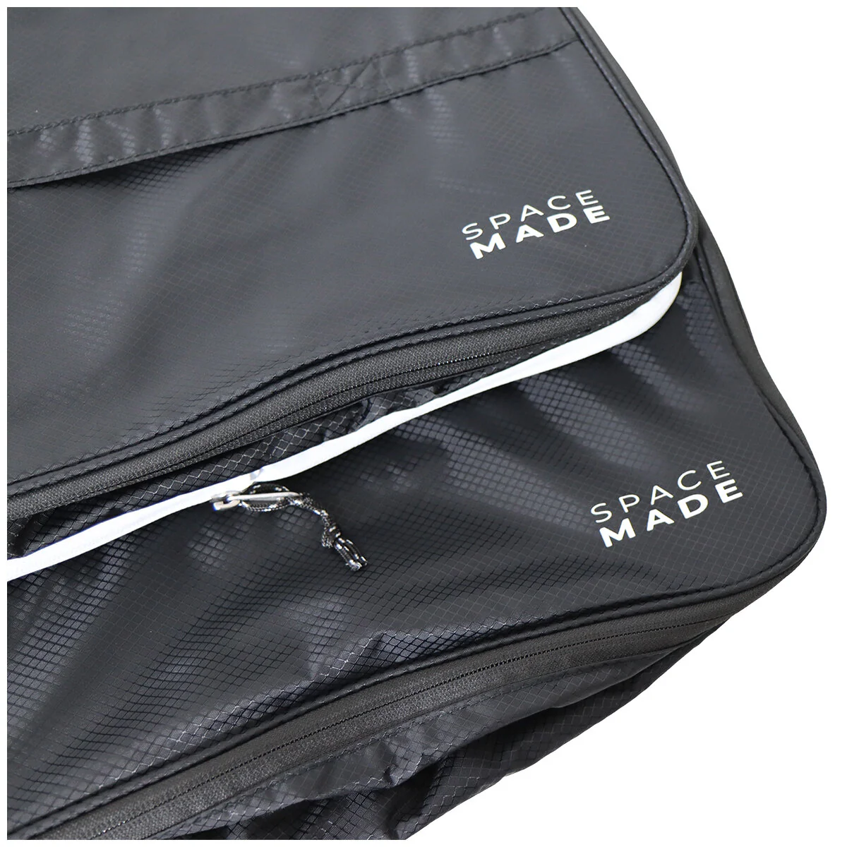 SpaceMade Compression Travel Cube Set 6pc Black Nylon Mesh Durable 81201 - Image 10