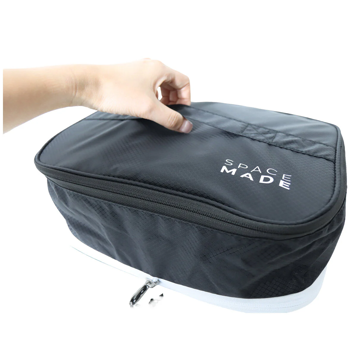 SpaceMade Compression Travel Cube Set 6pc Black Nylon Mesh Durable 81201 - Image 7