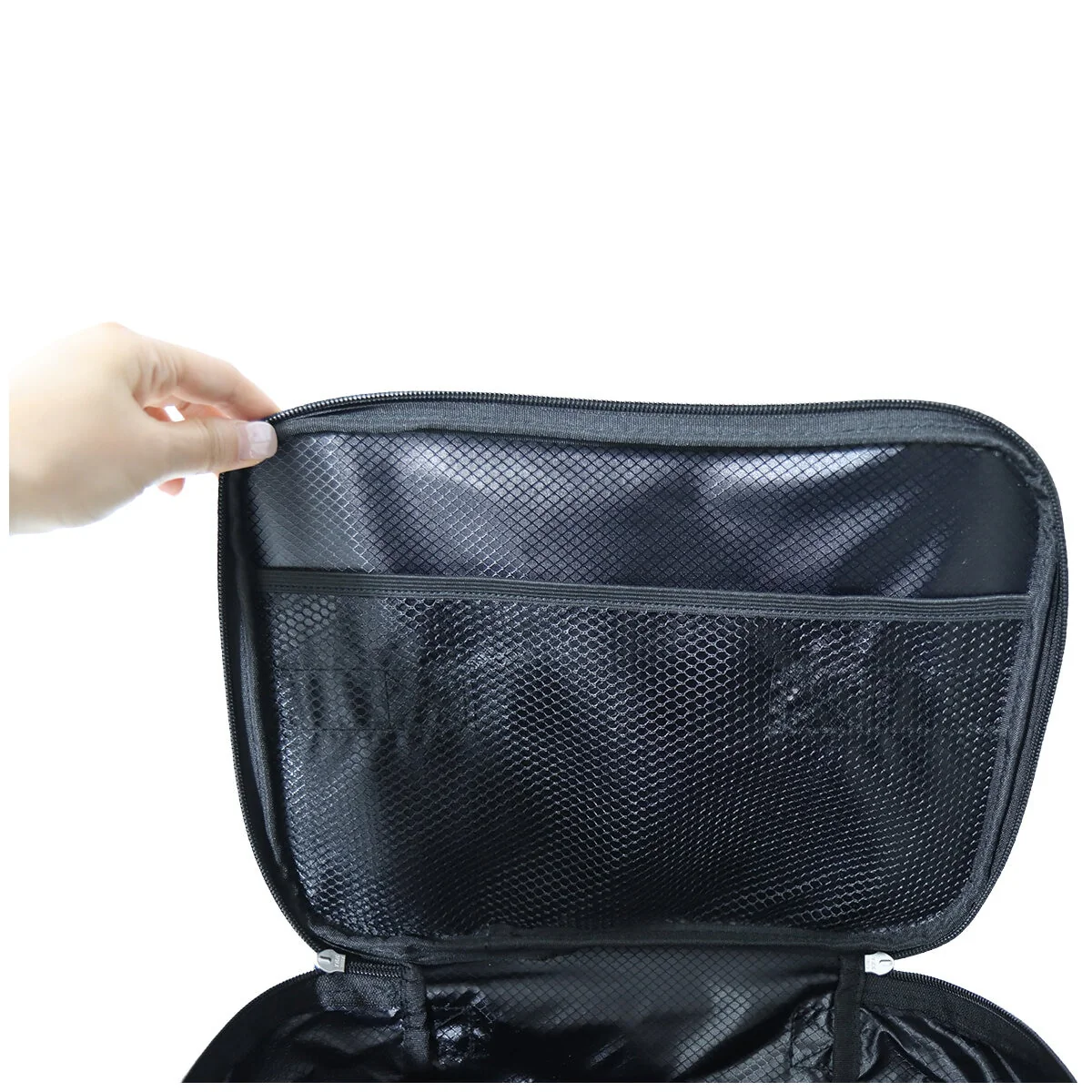 SpaceMade Compression Travel Cube Set 6pc Black Nylon Mesh Durable 81201 - Image 8