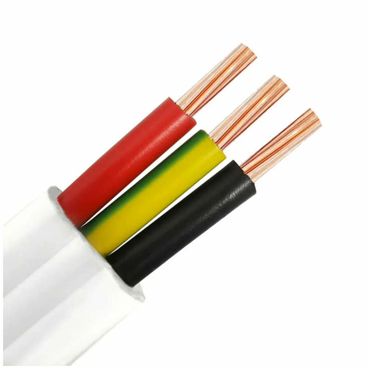 Spectra Flat TPS Cable 2.5mm 2 Core & Earth White AU/NZ - Image 3