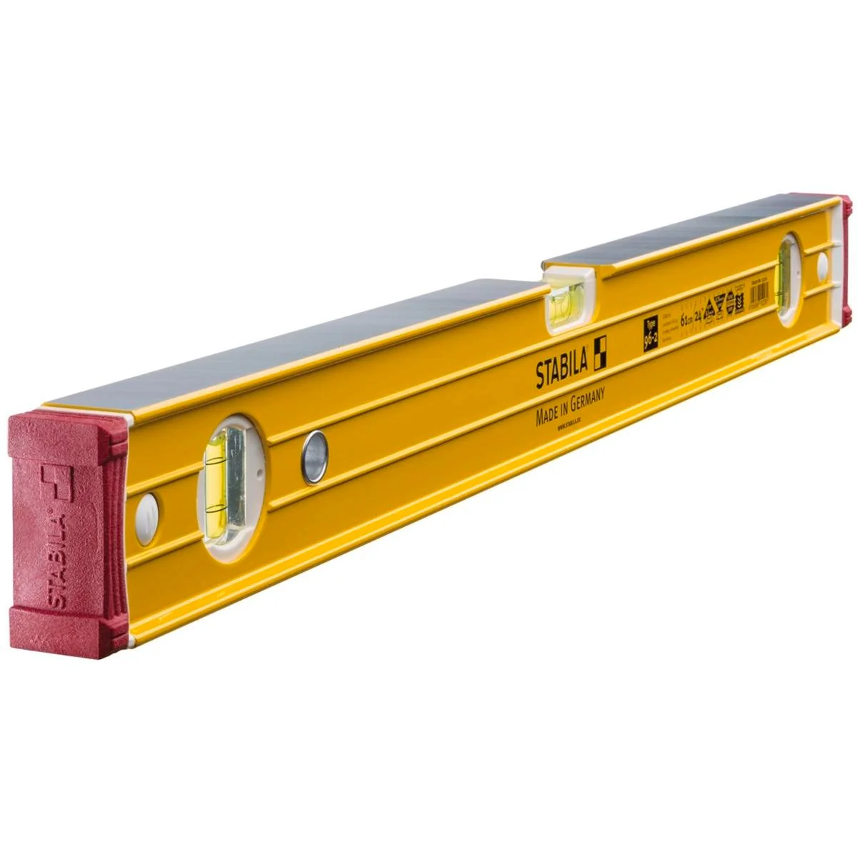 Stabila Trade Spirit Level - 600mm - Extruded Aluminium - High Stability