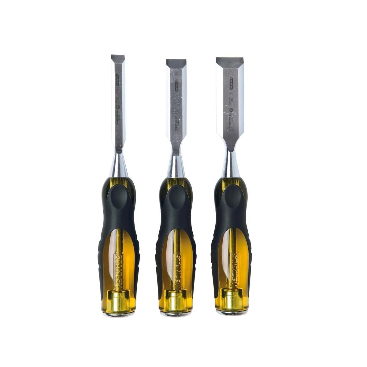 Stanley Fatmax Butt Chisel Set - 3 Piece - Chrome Alloy Steel - Durable