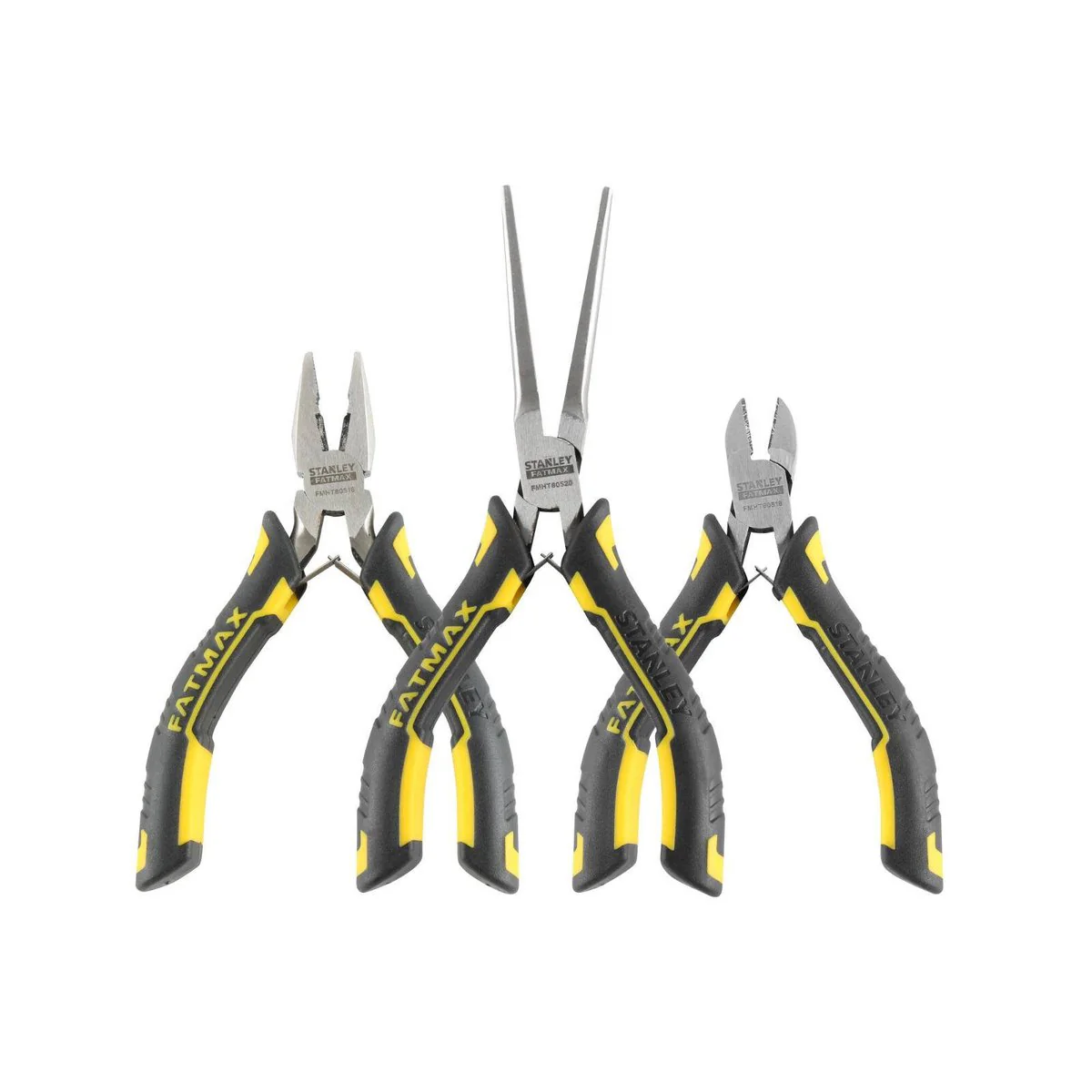 Stanley Fatmax Mini Pliers 3 Pack - 192mm x 25mm x 193mm - Precision Tools - Image 2