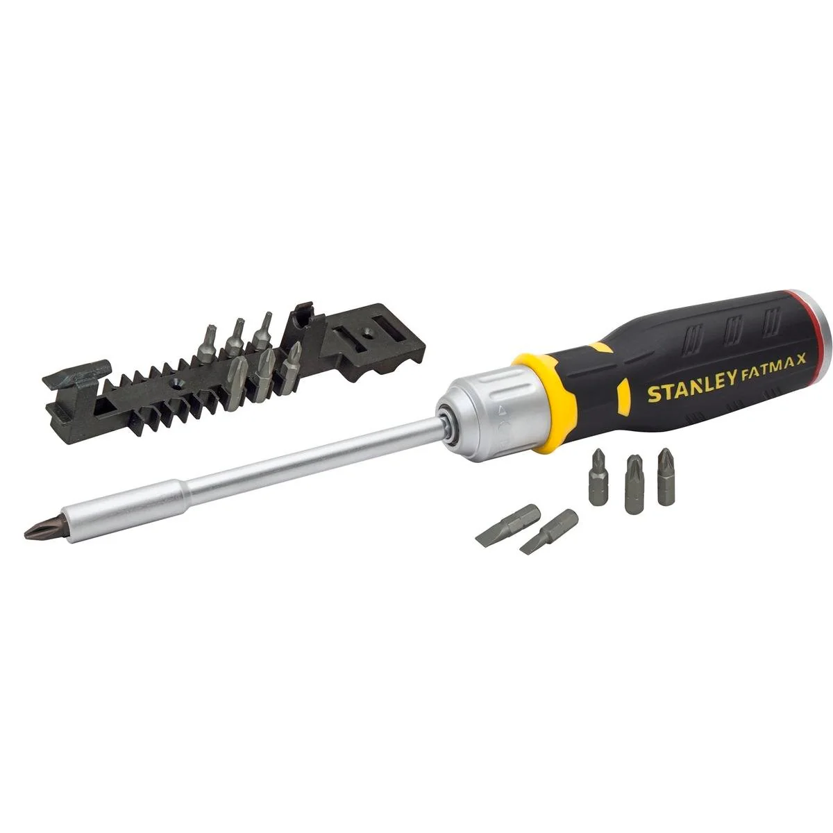 Stanley Fatmax Ratchet Screwdriver Set - 12 Piece - Steel - Durable