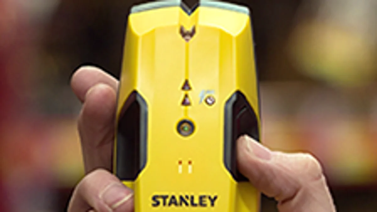 Stanley Stud Sensor - 19mm - ABS Plastic - Audio/Visual Detection - Image 2