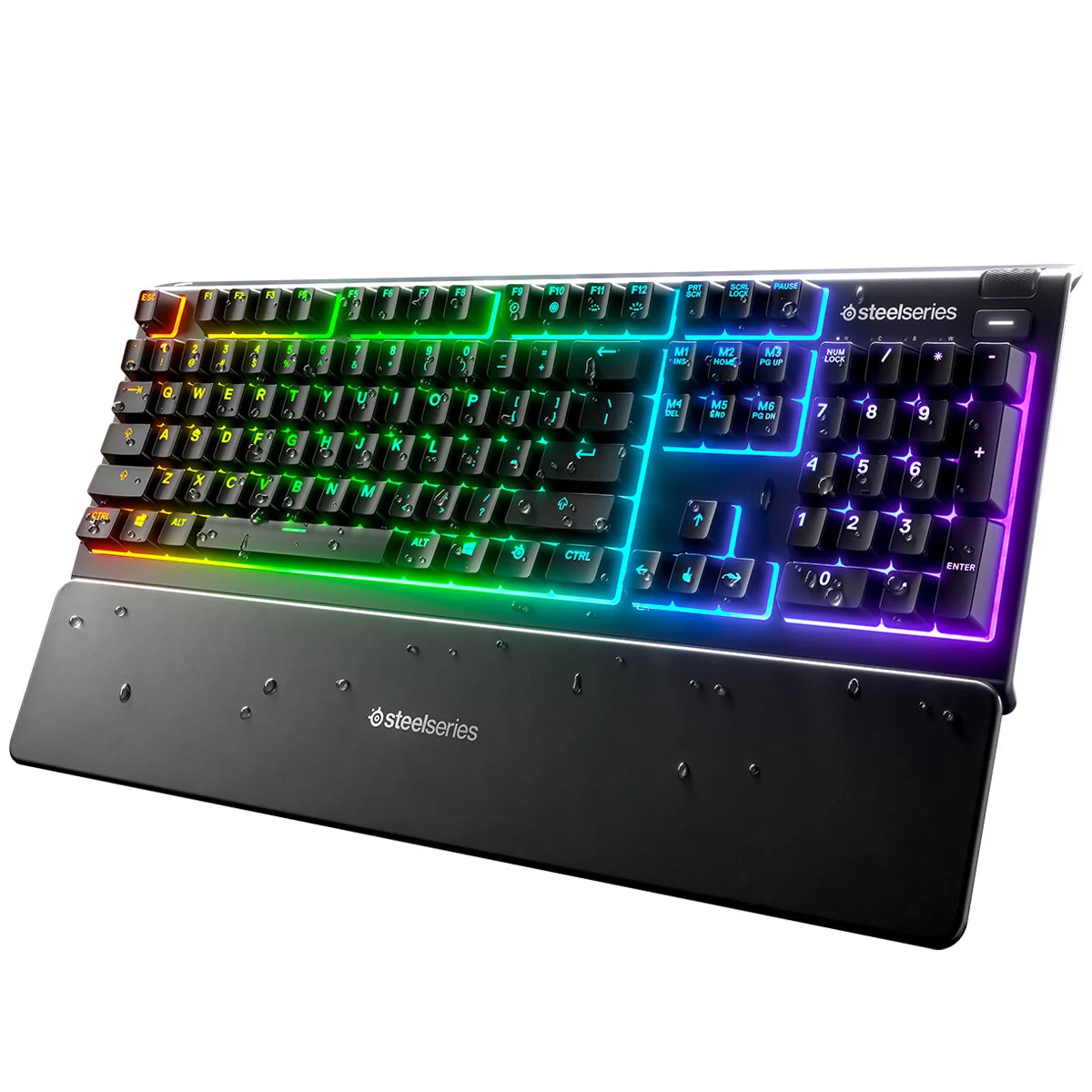 SteelSeries Apex 3 Gaming Keyboard 64795 Black IP32 Water Resistant - Image 3