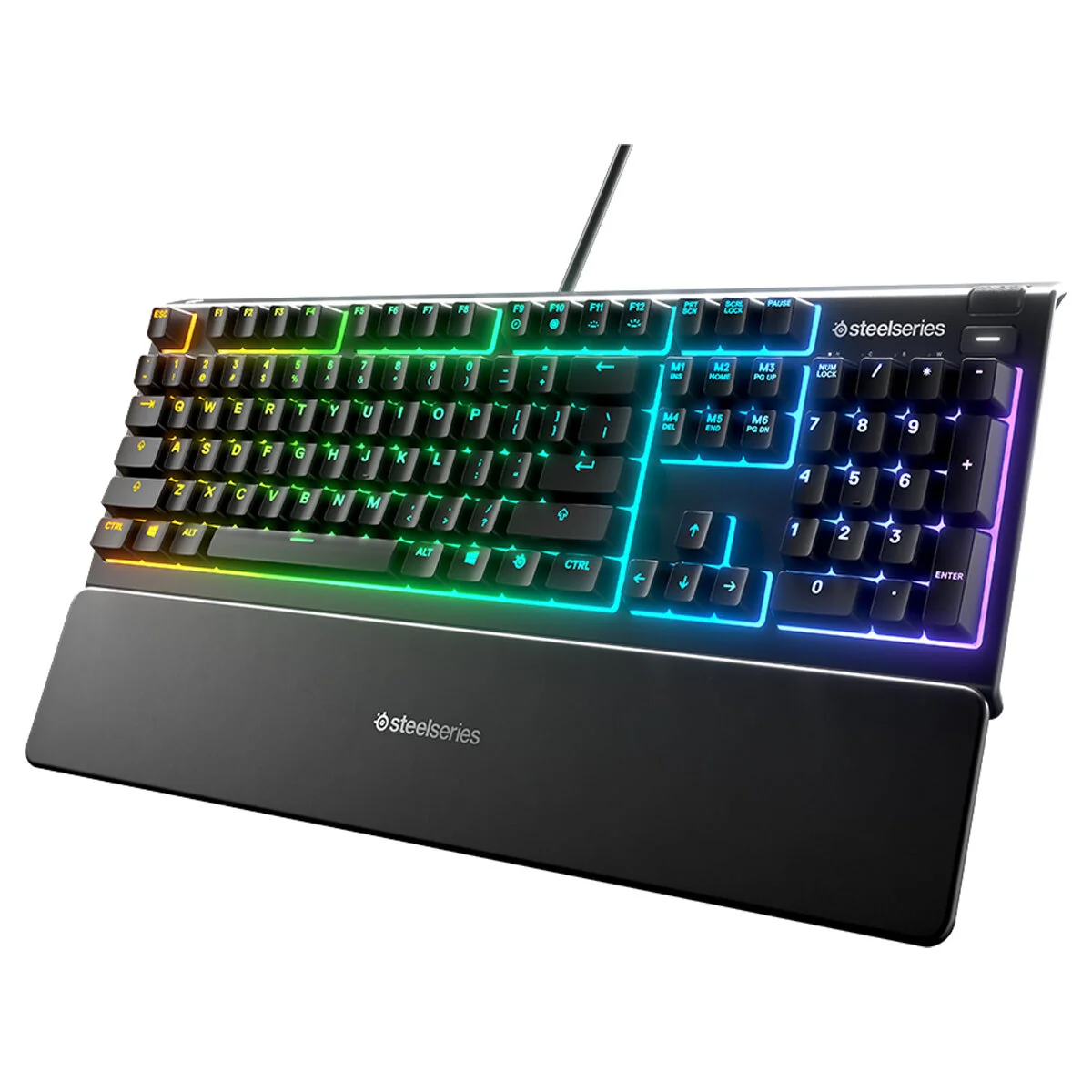 SteelSeries Apex 3 Gaming Keyboard 64795 Black IP32 Water Resistant - Image 4