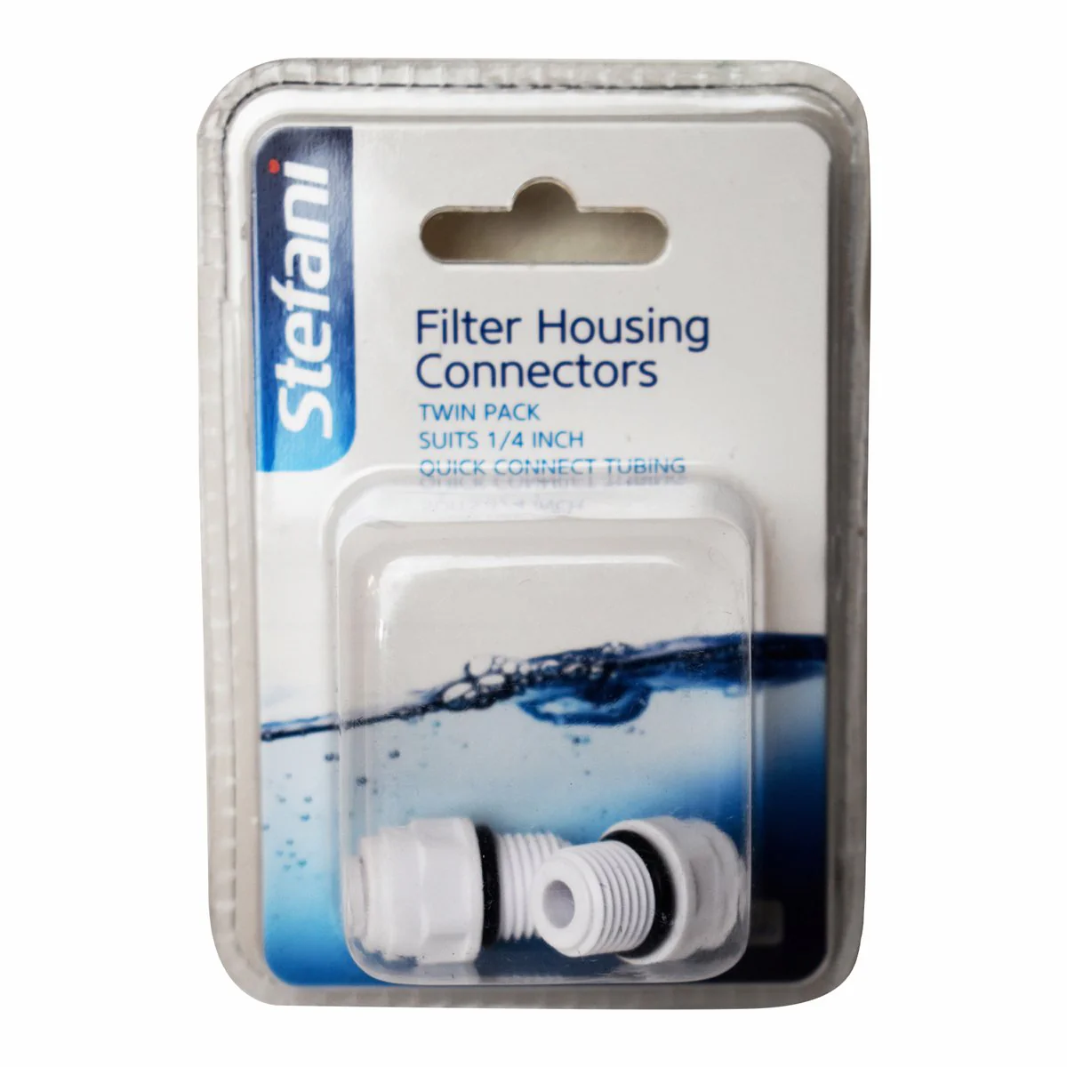 Stefani Housing Connectors - Twin Pack - 1/4" - Quick Connect - Image 2