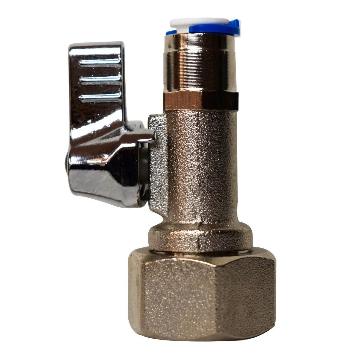 Stefani Mains Connection Shut Off Valve - 1/2in - Brass - Easy Use