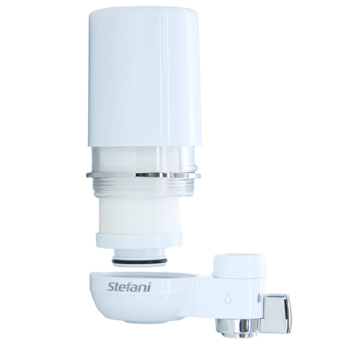 Stefani On Tap Ceramic Water Filter System - Lead Free - 160mm x 120mm x 85mm - White - Easy DIY Installation - Reduces Contaminants - Image 2