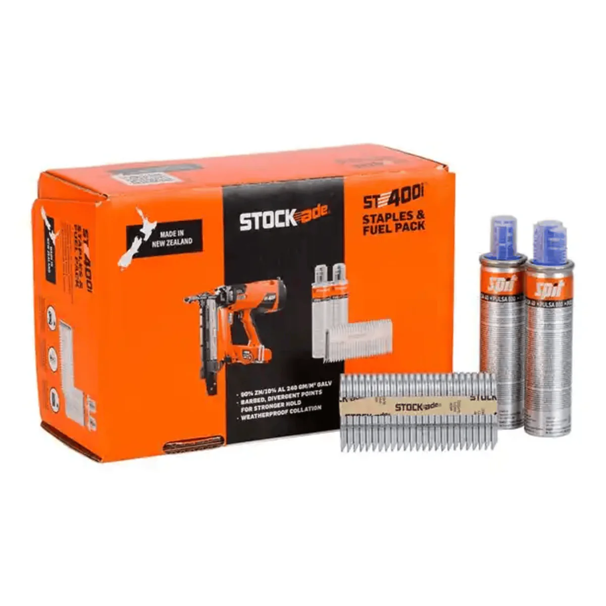 Stockade 1000 Fence Staple Pack - 40 x 4mm - Galvanised - Durable Fastening
