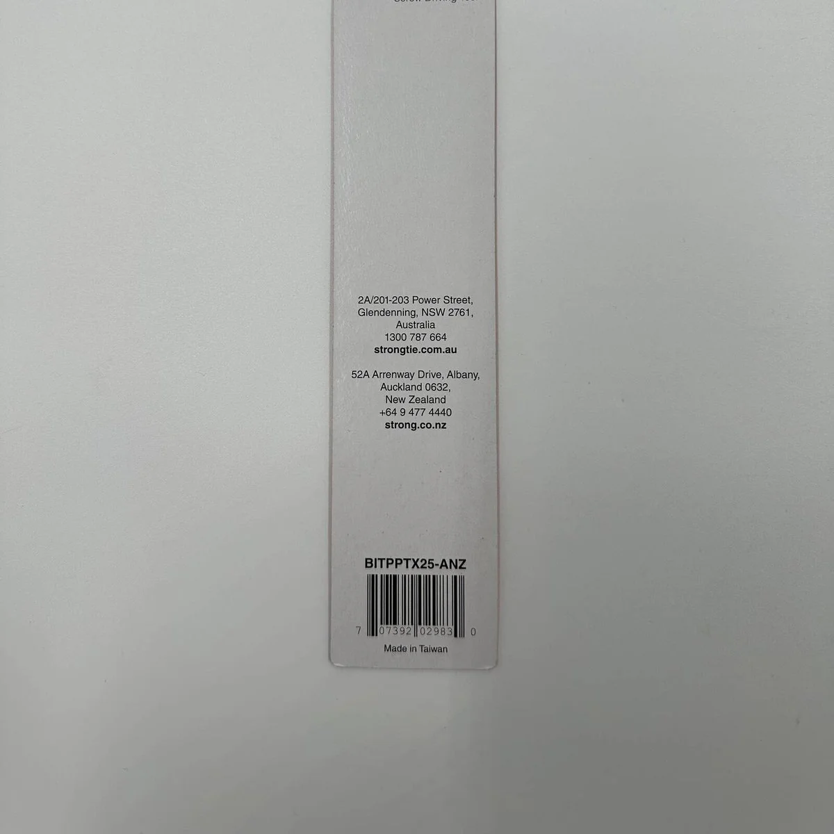 Strong Tie 200mm T25 Project Pro Bit Replacement - 1 Pack - Carbon Steel - Easy Snap-In Installation - Image 3