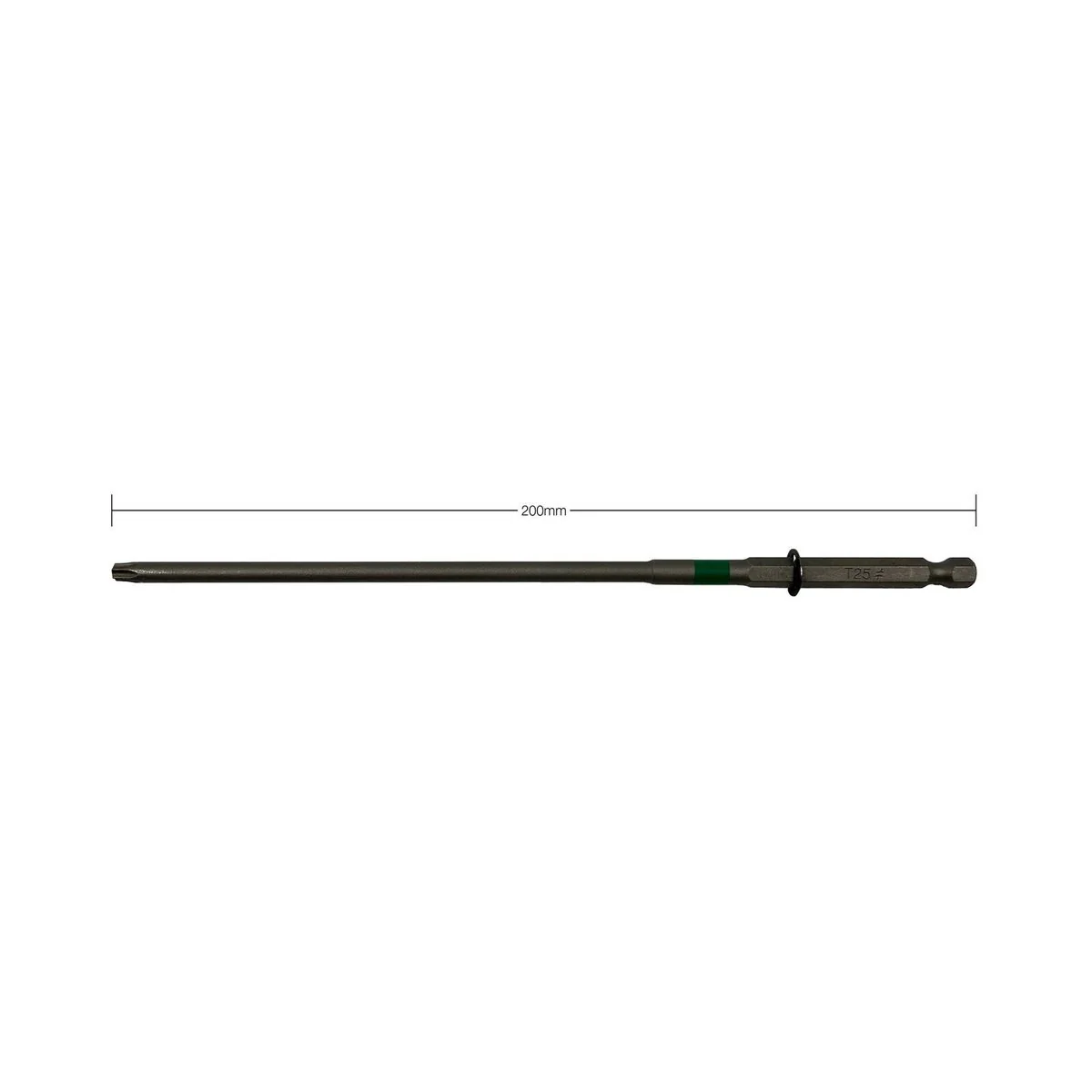 Strong Tie 200mm T25 Project Pro Bit Replacement - 1 Pack - Carbon Steel - Easy Snap-In Installation - Image 4