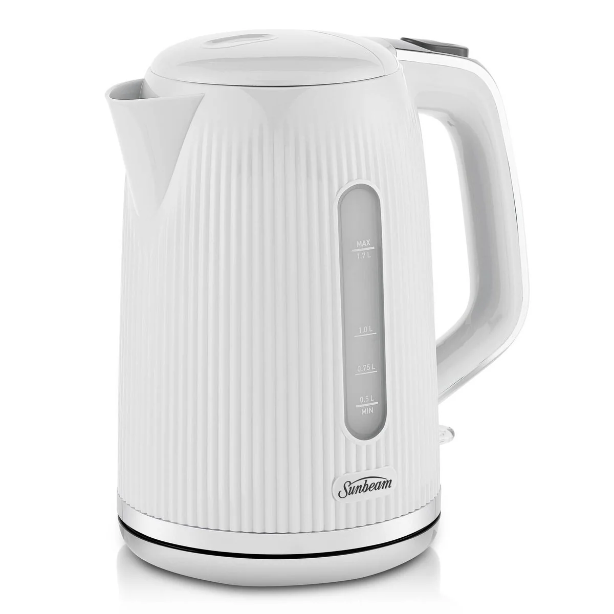 Sunbeam 1.7L White Brightside Kettle - Cordless - Auto Shut Off - 2400W - Image 3