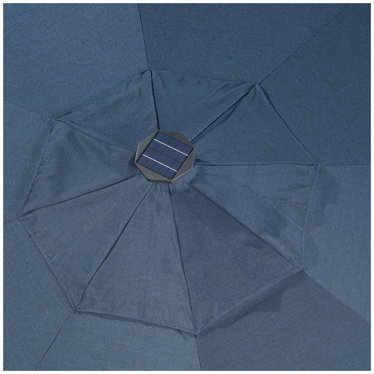 SunVilla Blue 3m LED Market Umbrella Aluminium Rechargeable - Image 6