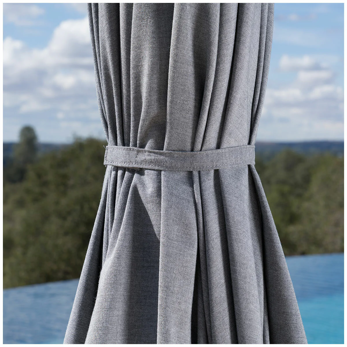 SunVilla 3m LED Market Umbrella Graphite Aluminium Rechargeable - Image 11