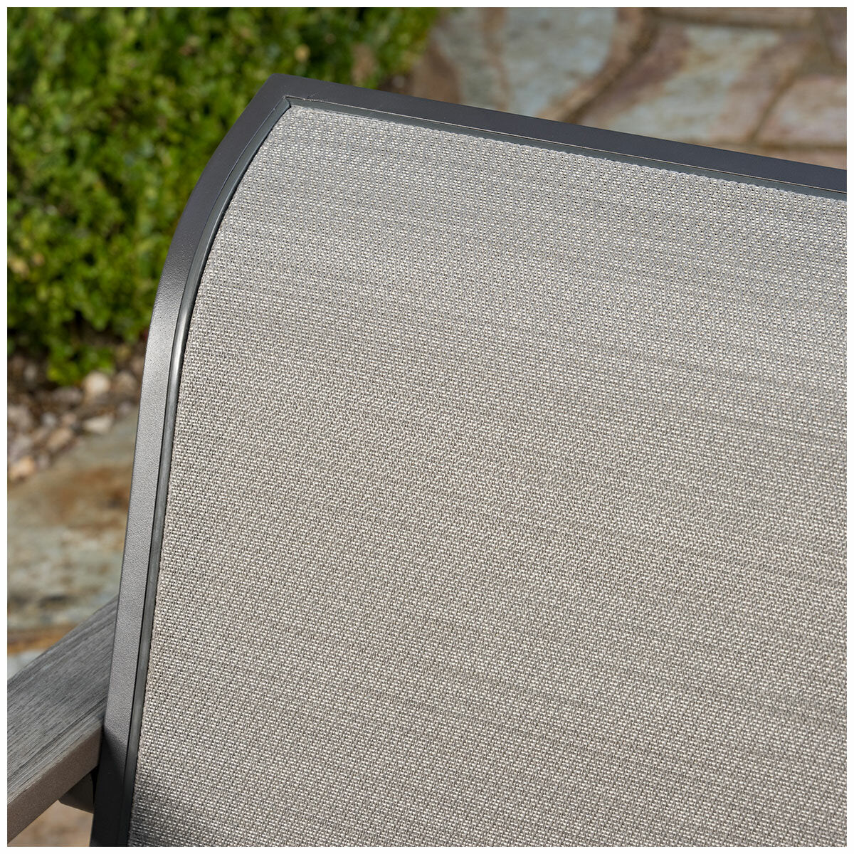 SunVilla Helio 4 Piece Outdoor Patio Set Graphite Aluminium Stylish - Image 7