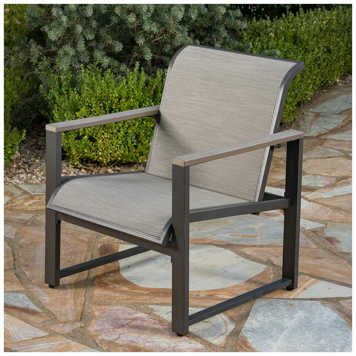 SunVilla Helio 3 Piece Seating Set Graphite Aluminium Weather Resistant - Image 3