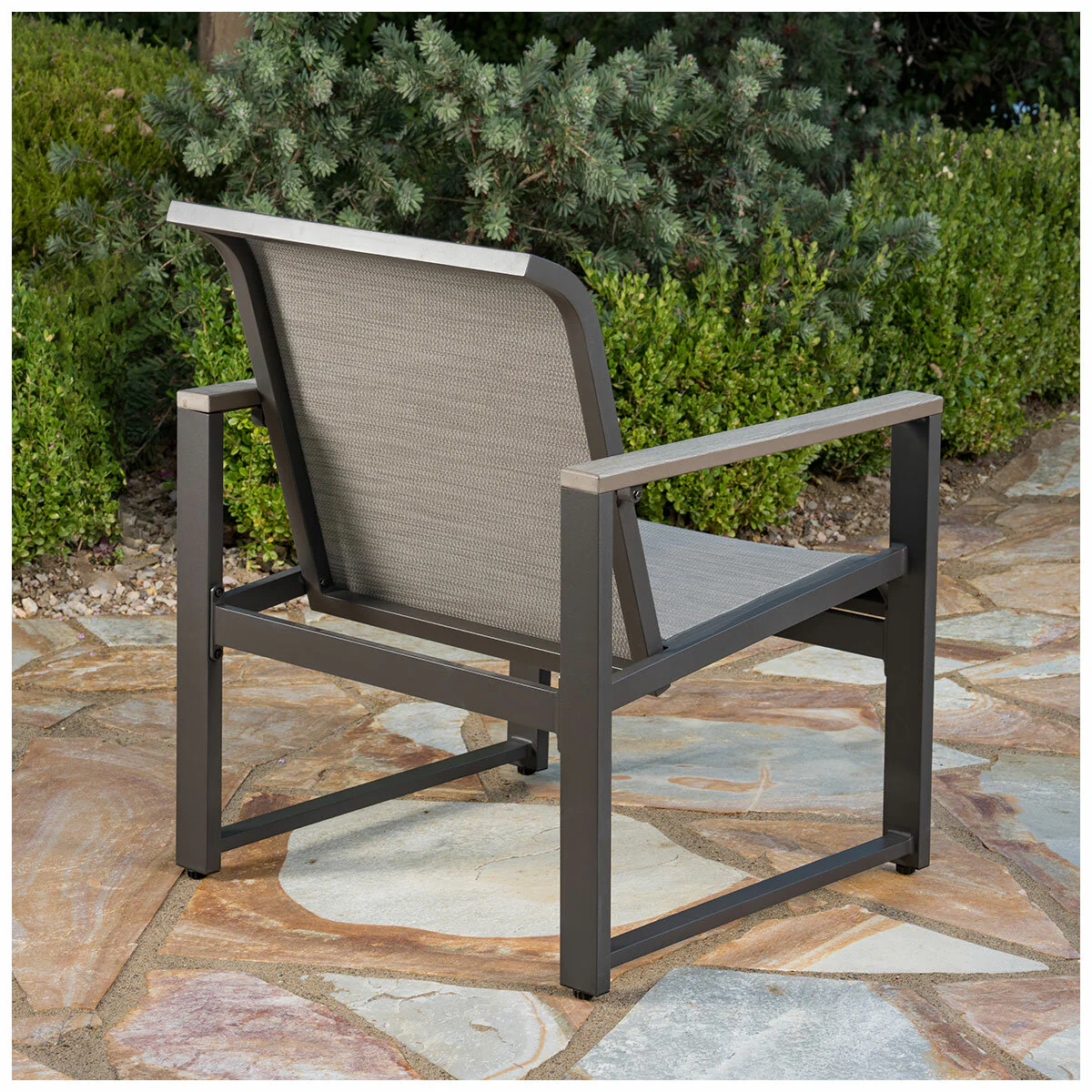 SunVilla Helio 3 Piece Seating Set Graphite Aluminium Weather Resistant - Image 5