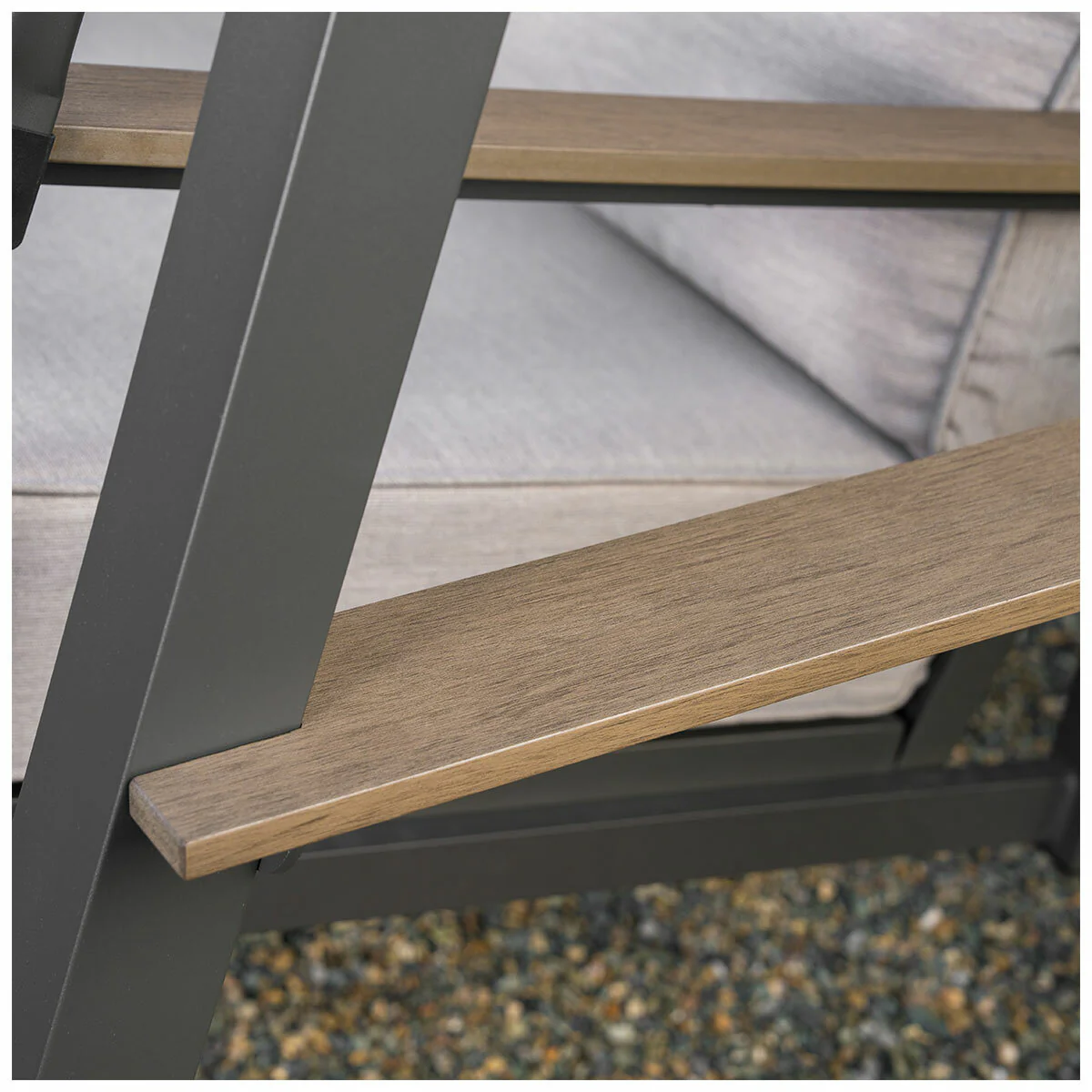 SunVilla Pine Knoll Cushion Swing Graphite Outdura Weather Resistant - Image 6
