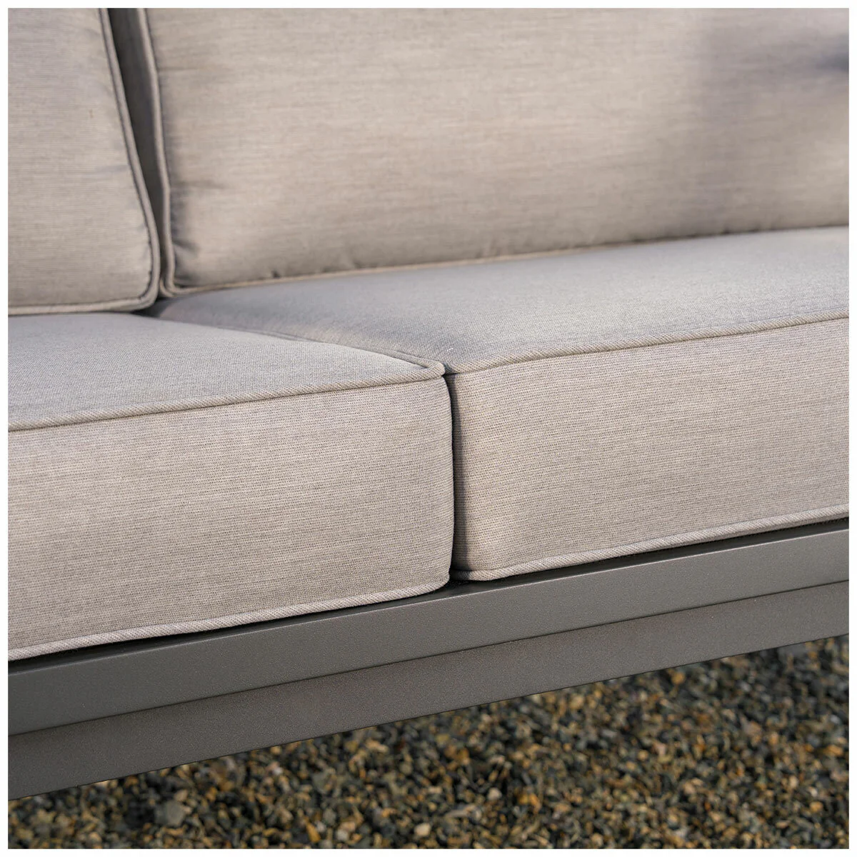 SunVilla Pine Knoll Cushion Swing Graphite Outdura Weather Resistant - Image 9