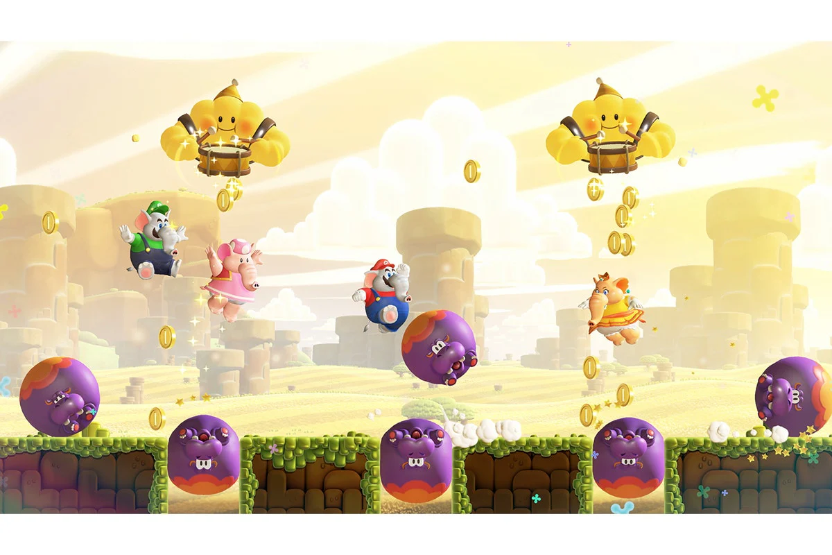 Super Mario Bros Wonder Meetup in Bellabel Park Nintendo Switch 2 Game - Image 7