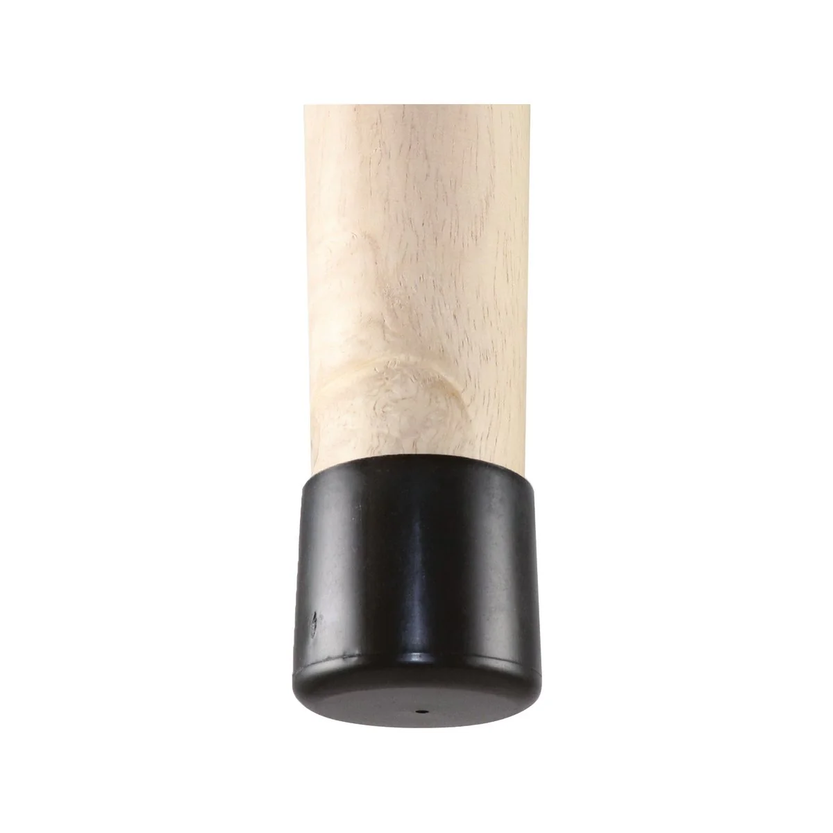 Surface Gard 32mm Black Round Plastic Chair Tips 4 Pack - Floor Protection - Image 2