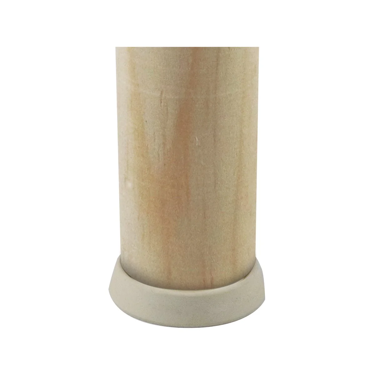 Surface Gard 44mm White Round Rubber Base Castor Cup 4 Pack - Image 2