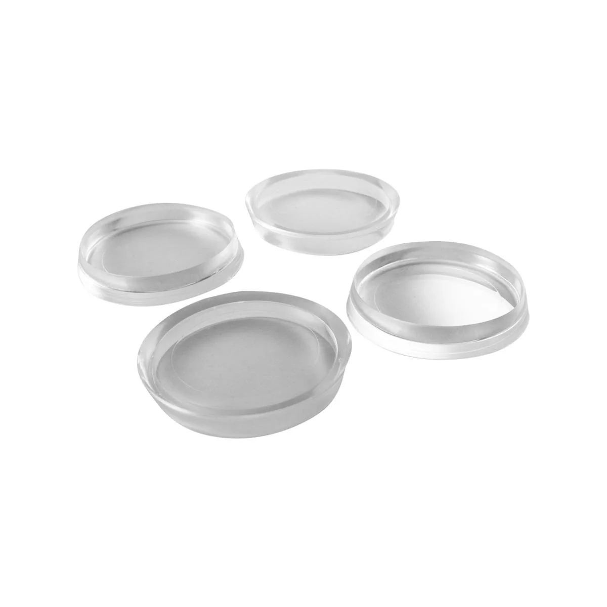 Surface Gard Castor Cups - 48mm - Plastic - For Carpet & Hardwood - 4 Pack
