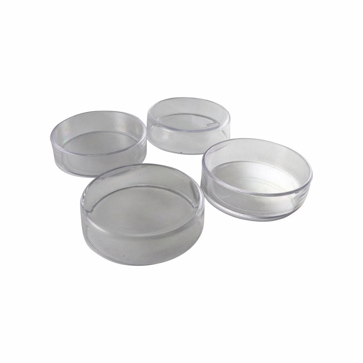 Surface Gard Castor Cups - 60mm - Plastic - Floor Protection - 4 Pack