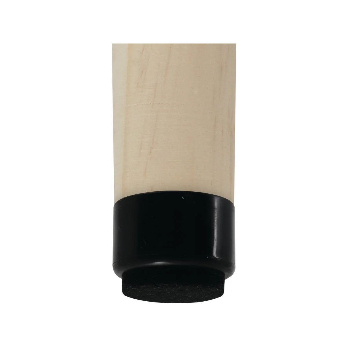 Surface Gard Chair Tips - 25mm - Plastic & Felt - Easy Installation - 4 Pack - Image 2